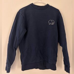 Navy Ivory Ella Crewneck